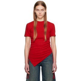 앤더슨벨 Andersson Bell SSENSE Exclusive Red Cindy T-Shirt 241375F110001