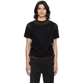 앤더슨벨 Andersson Bell Black Mardro Gradient T-Shirt 241375M213004