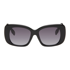 버버리 Burberry Black Square Sunglasses 241376F005025