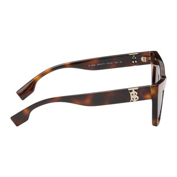 버버리 버버리 Burberry Tortoiseshell Cat-Eye Sunglasses 241376F005040