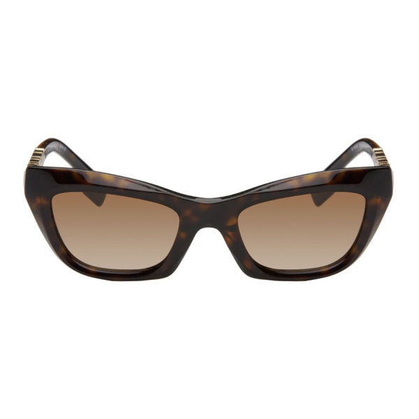 버버리 버버리 Burberry Tortoiseshell Cat-Eye Sunglasses 241376F005042