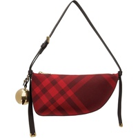 버버리 Burberry Red Mini Shield Sling Bag 241376F048002
