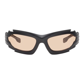 버버리 Burberry Black Cat-Eye Sunglasses 241376M134009