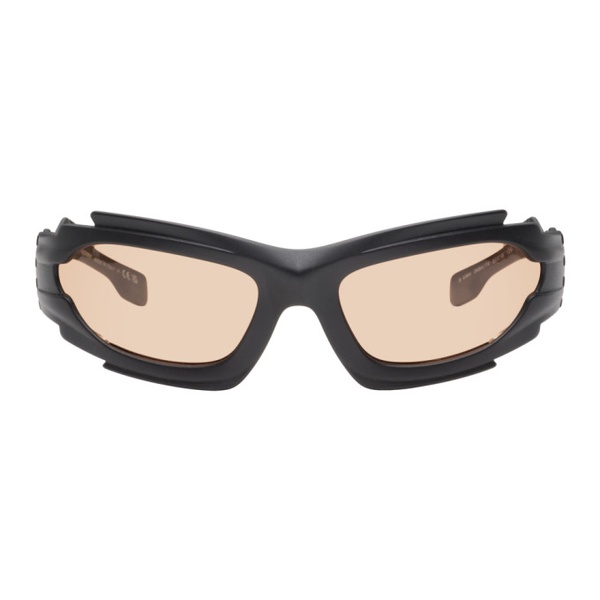 버버리 버버리 Burberry Black Cat-Eye Sunglasses 241376M134009