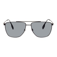 버버리 Burberry Black Pilot Sunglasses 241376M134012