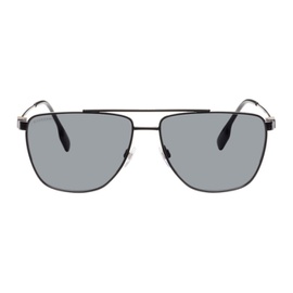 버버리 Burberry Black Pilot Sunglasses 241376M134012