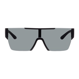 버버리 Burberry Black Shield Sunglasses 241376M134014