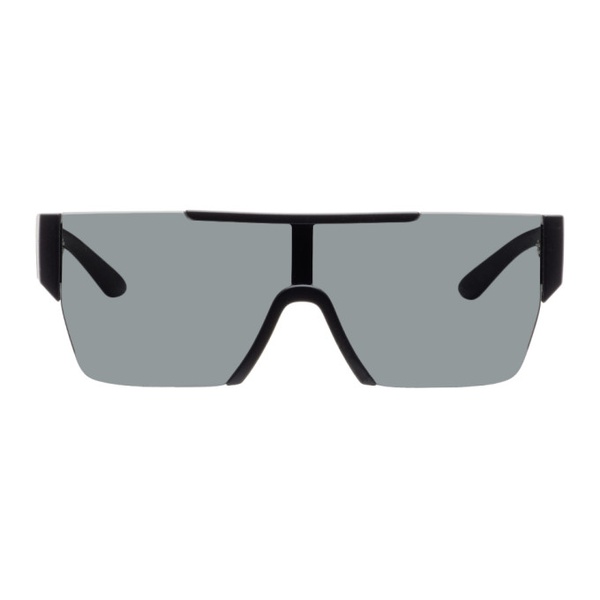 버버리 버버리 Burberry Black Shield Sunglasses 241376M134014