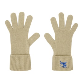 버버리 Burberry Beige Cashmere Blend Gloves 241376M135007