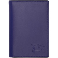버버리 Burberry Blue EKD Folding Card Holder 241376M163005