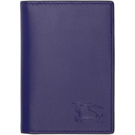 버버리 Burberry Blue EKD Folding Card Holder 241376M163005