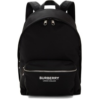 버버리 Burberry Black Nylon Backpack 241376M166001