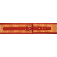 마르니 Marni Orange High-Waist Belt 241379F001002