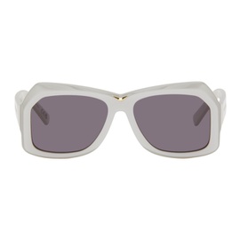 마르니 Marni Silver Tiznit Sunglasses 241379F005003