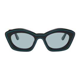 마르니 Marni Black & Blue 레트로슈퍼퓨쳐 R에트로 ETROSUPERFUTURE 에디트 Edition Kea Island Sunglasses 241379F005007