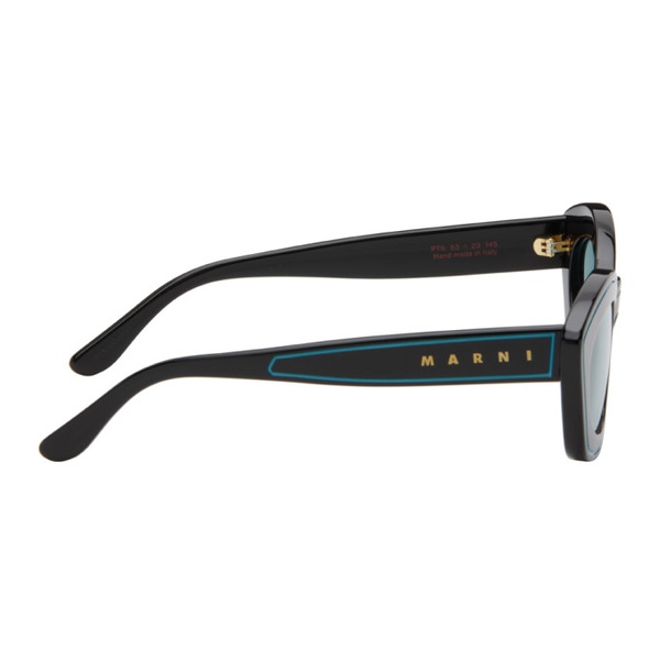 마르니 마르니 Marni Black & Blue 레트로슈퍼퓨쳐 R에트로 ETROSUPERFUTURE 에디트 Edition Kea Island Sunglasses 241379F005007