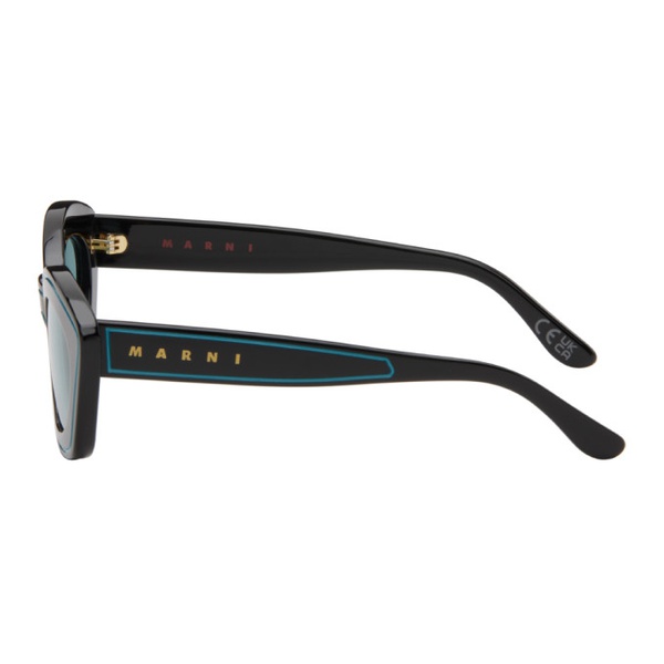 마르니 마르니 Marni Black & Blue 레트로슈퍼퓨쳐 R에트로 ETROSUPERFUTURE 에디트 Edition Kea Island Sunglasses 241379F005007