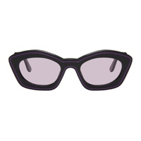마르니 Marni Black & Purple 레트로슈퍼퓨쳐 R에트로 ETROSUPERFUTURE 에디트 Edition Kea Island Sunglasses 241379F005008