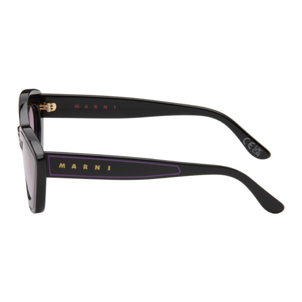 마르니 마르니 Marni Black & Purple 레트로슈퍼퓨쳐 R에트로 ETROSUPERFUTURE 에디트 Edition Kea Island Sunglasses 241379F005008