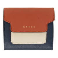 마르니 Marni Multicolor Saffiano Leather Wallet 241379F040014