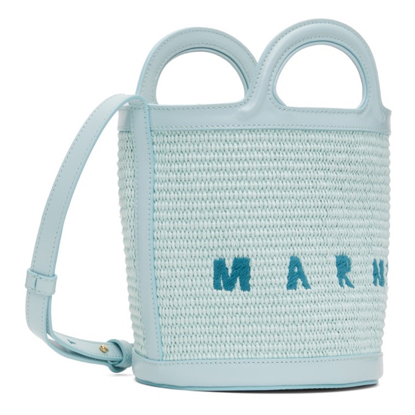 마르니 마르니 Marni Blue Small Tropicalia Bucket Bag 241379F048013