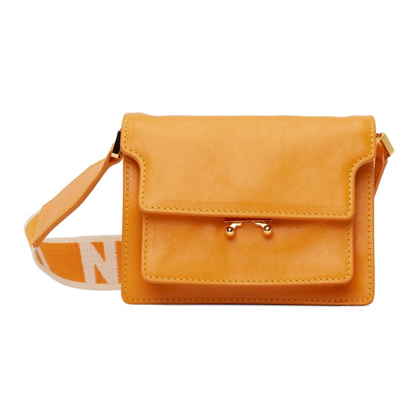 마르니 마르니 Marni Orange Trunk Soft Mini Bag 241379F048047