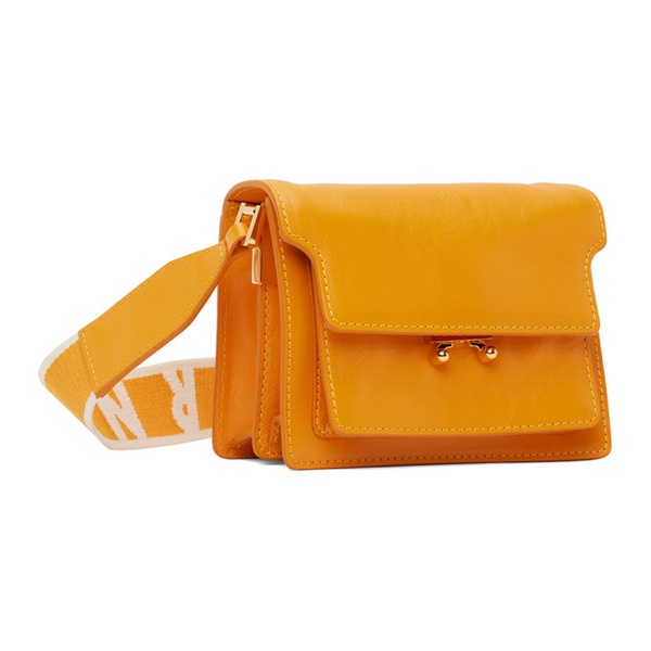 마르니 마르니 Marni Orange Trunk Soft Mini Bag 241379F048047
