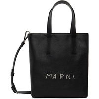 마르니 Marni Black Mini Museo Tote 241379F049075