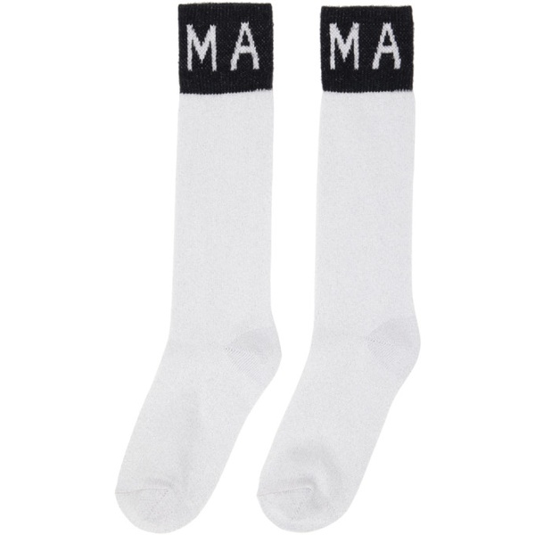 마르니 마르니 Marni Gray Mid-Calf Socks 241379F076009