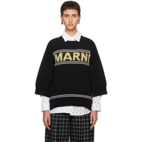 마르니 Marni Black Vented Sweater 241379F096018