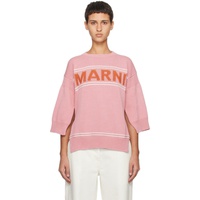 마르니 Marni Pink Vented Sweater 241379F096019