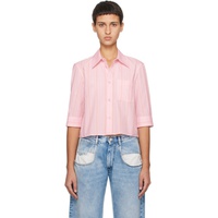 마르니 Marni Pink Striped Shirt 241379F109006