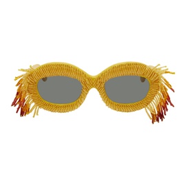 마르니 Marni Yellow 레트로슈퍼퓨쳐 R에트로 ETROSUPERFUTURE 에디트 Edition Ik Kil Cenote Sunglasses 241379M134010