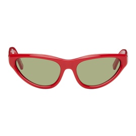 마르니 Marni Red Mavericks Sunglasses 241379M134023