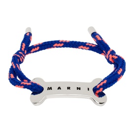 마르니 Marni Blue Cord Bracelet 241379M142004