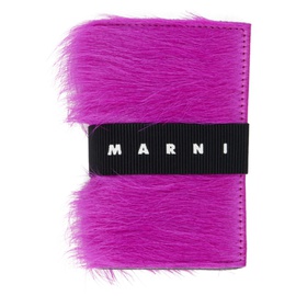 마르니 Marni Pink Tri-Fold Wallet 241379M164011