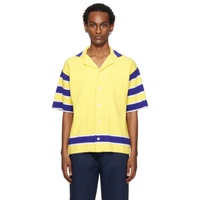 마르니 Marni Yellow Stripe Shirt 241379M192033