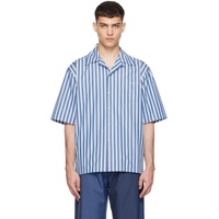 마르니 Marni Blue Striped Shirt 241379M192065