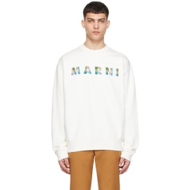 마르니 Marni 오프화이트 Off-White Printed Sweatshirt 241379M204006