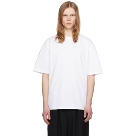 마르니 Marni White Applique T-Shirt 241379M213004