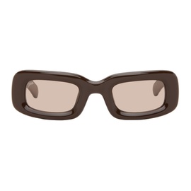 AKILA Brown Verve Inflated Sunglasses 241381M134002