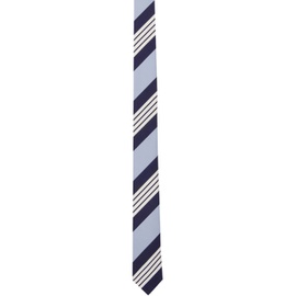 톰브라운 Thom Browne Blue 4-Bar Tie 241381M158006