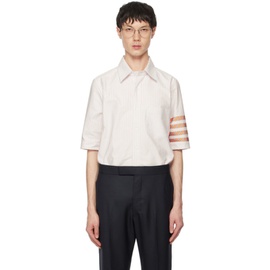 톰브라운 Thom Browne Multicolour Stripe 4-Bar Shirt 241381M192000