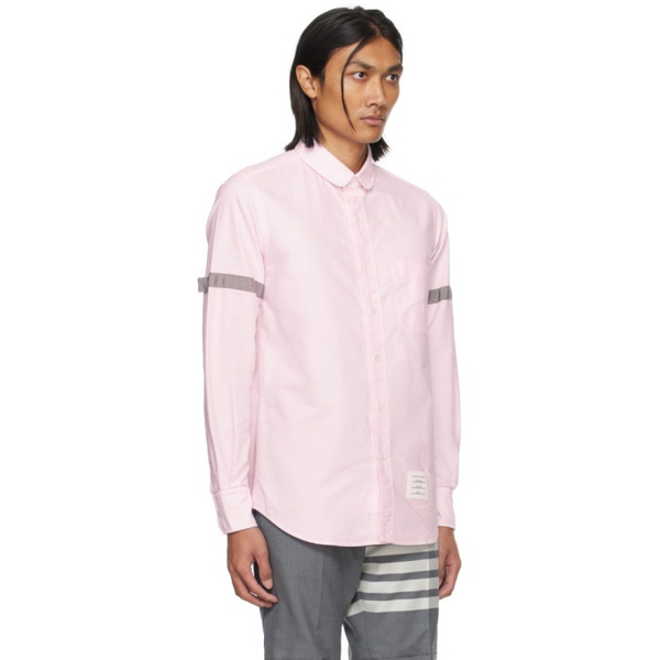 톰브라운 톰브라운 Thom Browne Pink Armband Shirt 241381M192003