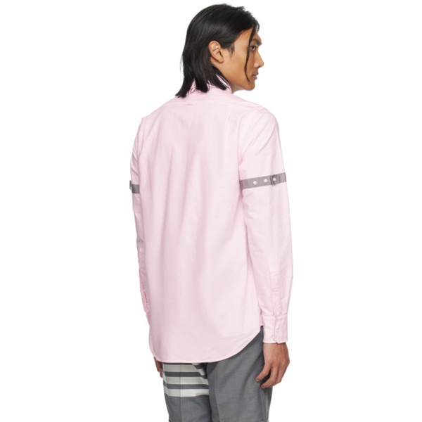 톰브라운 톰브라운 Thom Browne Pink Armband Shirt 241381M192003