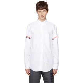 톰브라운 Thom Browne White Striped Shirt 241381M192026