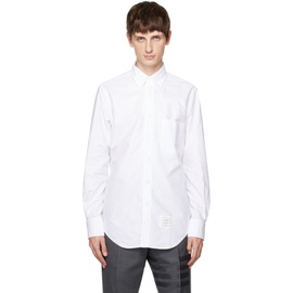 톰브라운 Thom Browne White Pocket Shirt 241381M192028