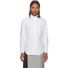 톰브라운 Thom Browne White Classic Shirt 241381M192030