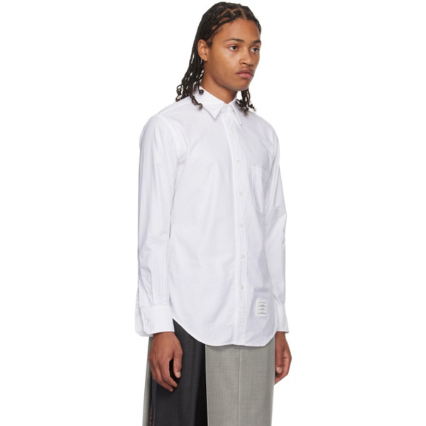 톰브라운 톰브라운 Thom Browne White Classic Shirt 241381M192030