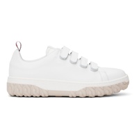 톰브라운 Thom Browne White Velcro Sneaker 241381M237003